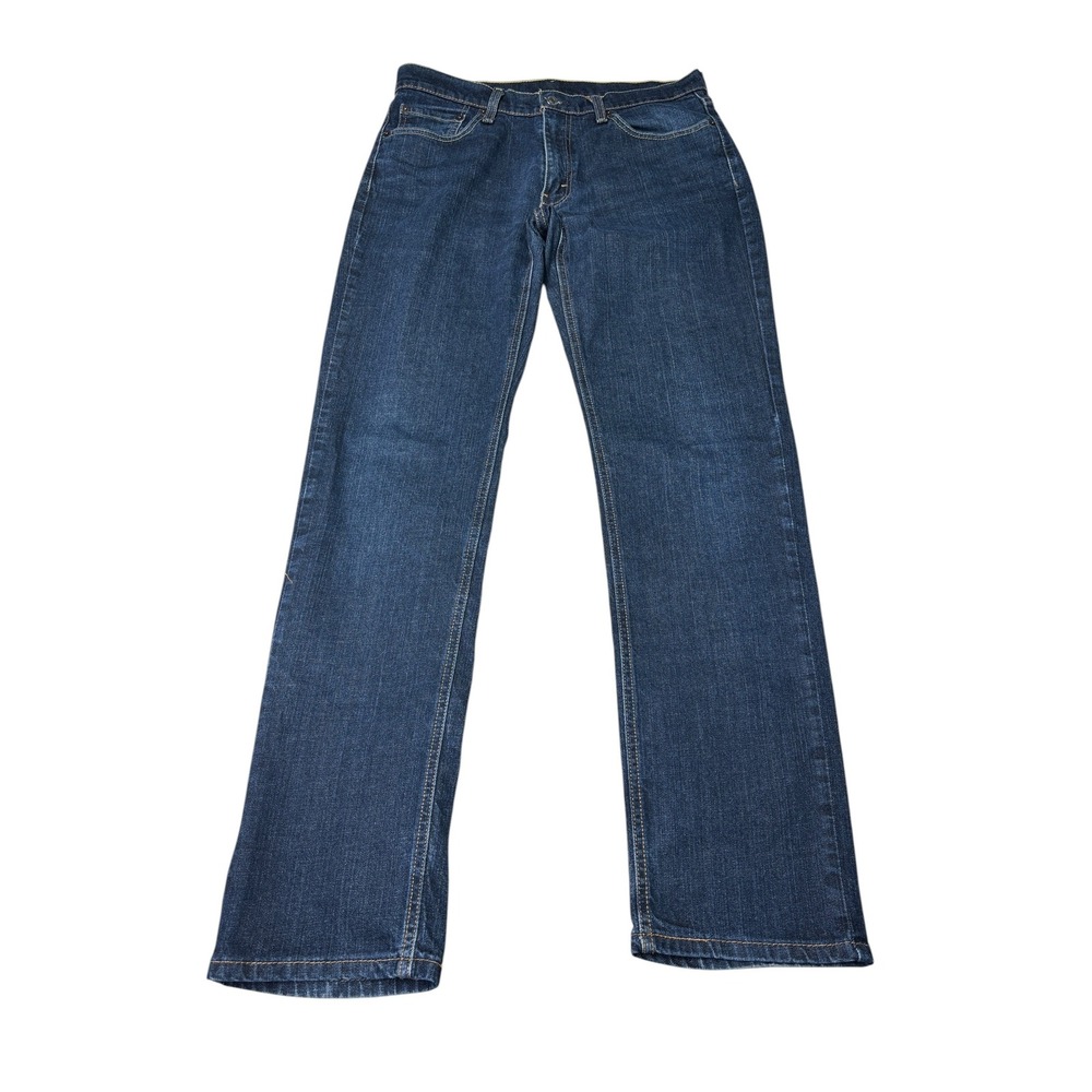 Levis 541 Athletic Taper Mens Jeans Dark Wash Indigo Blue W33 L34 18181-0025‎